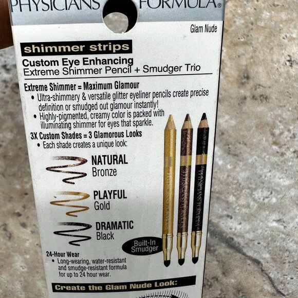 10X Physicians Formula Eyeliner Pencil Shimmer Strips Glam Nude NIB (Resellers) - Picture 7 of 10